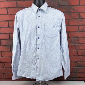 Mexx Men's Large Dress Shirt Blue - Formal‎ Office
